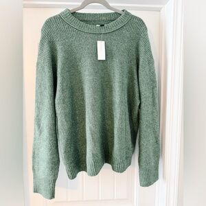 AE Sage Green Crew Neck Sweater